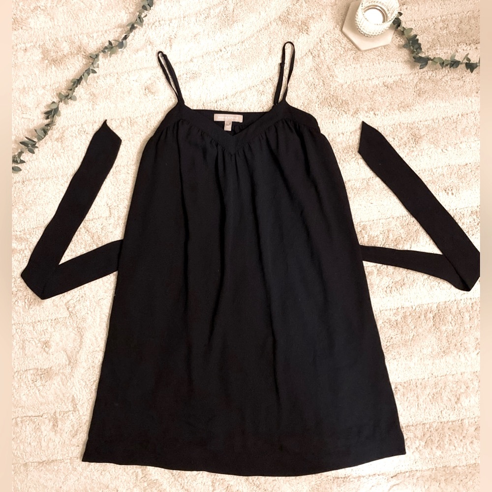 NWOT Banana Republic Black/Dark Navy Formal Dress